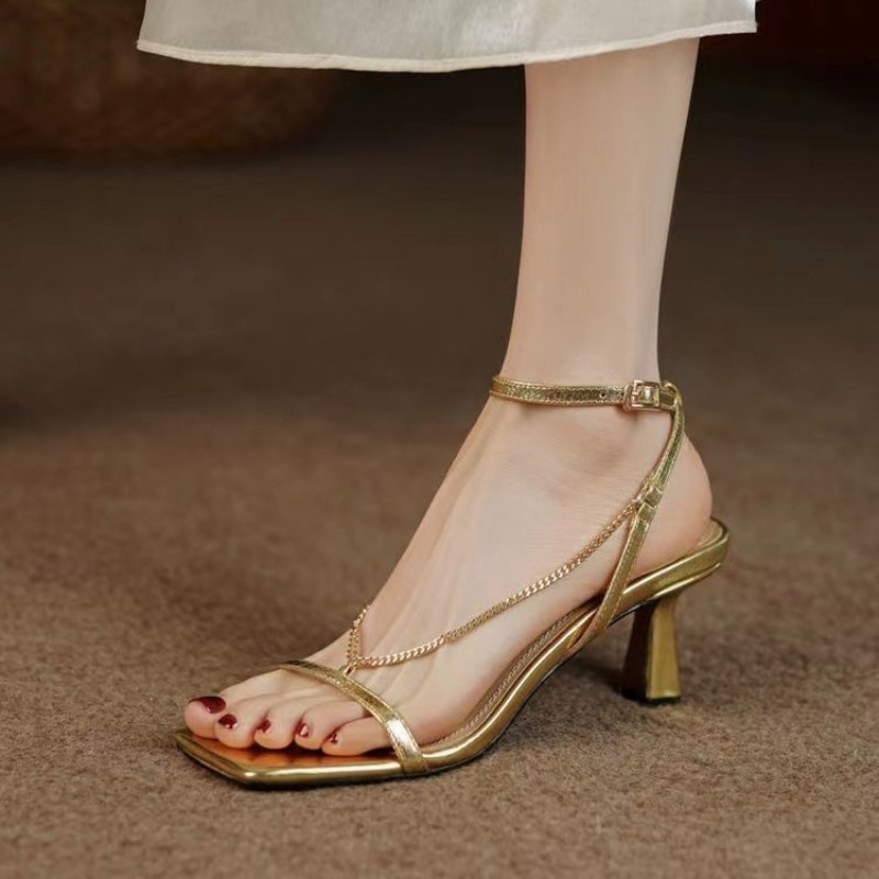 Women Chain Sandals High Heels - огляд і ціна Luxury Lifestyle