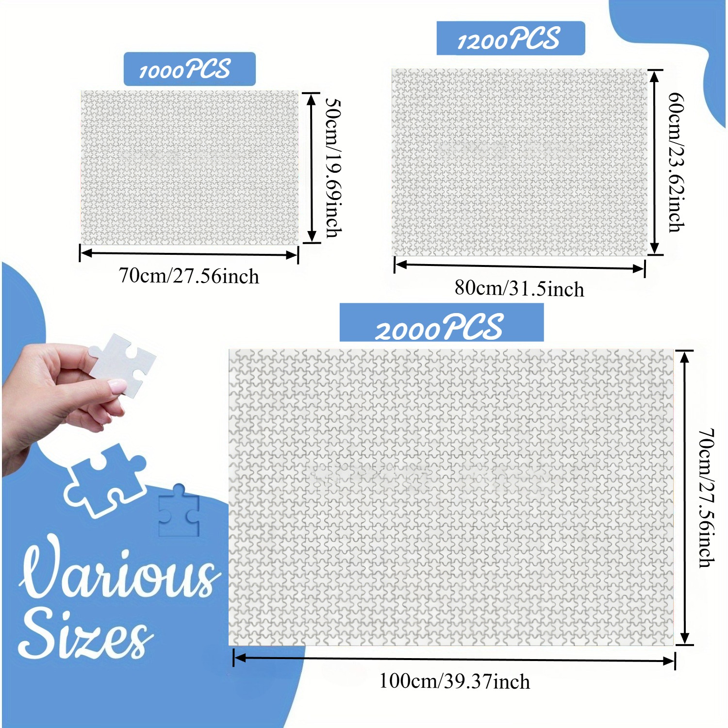 500/1000/1200/2000 PCS Jigsaw  - огляд і ціна Luxury Lifestyle Family