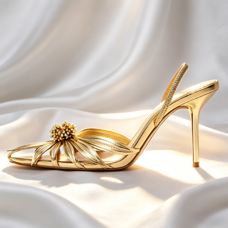 Luxury Gold Floral Detail Slin - огляд і ціна Luxury Lifestyle